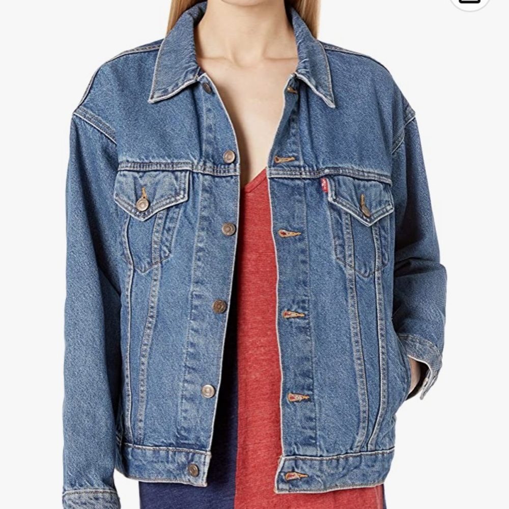 Levi’s Women’s “Dad Trucker Jean Jacket”